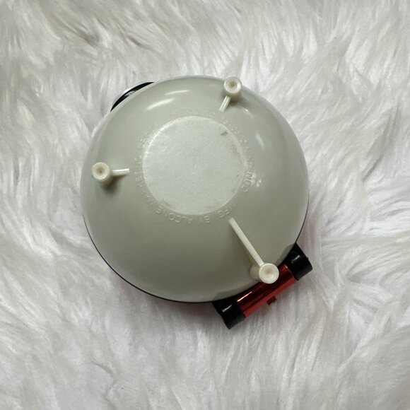 Pokémon Ball  '1999 Red Metallic Outer Missing Two Plastic Pieces - Picture 2 of 5